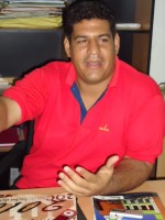Tito Oviedo, candidato a Diputado (PSUV) por el circuito número uno del Estado Bolívar.