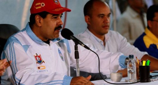 Nicolás Maduro y Héctor Rodríguez